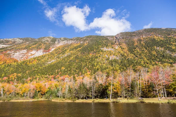 Paisagem Outono White Mountain National Forest New Hampshire — Fotografia de Stock