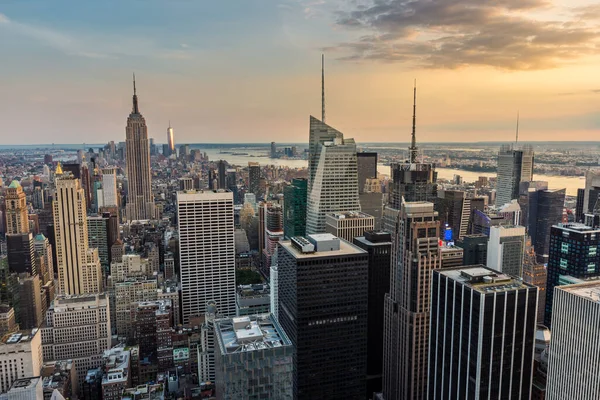 Skyline Del Centro New York — Foto Stock