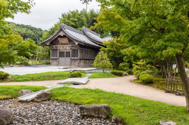 Dazaifu Tenmangu, Fukuoka, Japonya yakınlarındaki eski Japon tapınağı.