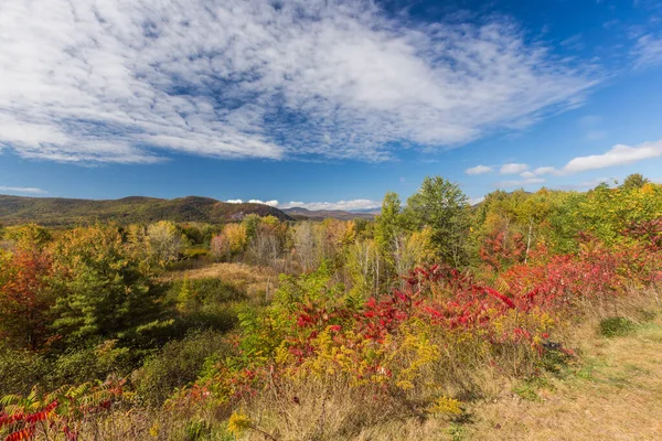 Красочные Белые Горы Национальный Лес Осенью Нью Гэмпшир — стоковое фото
