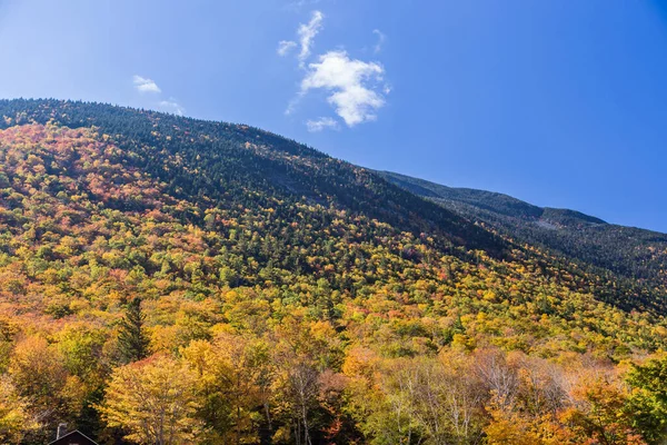 Paisagem Outono Colorido White Mountain National Forest New Hampshire — Fotografia de Stock