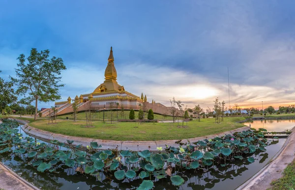 Маха Монголь Буа Пагода Рой Таїланді Заході Сонця — стокове фото