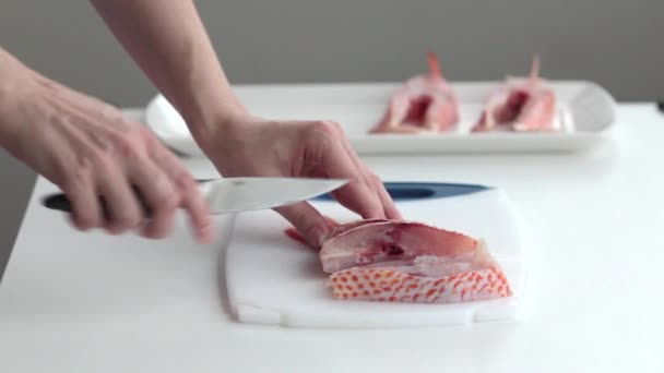 Cuisson du poisson — Video