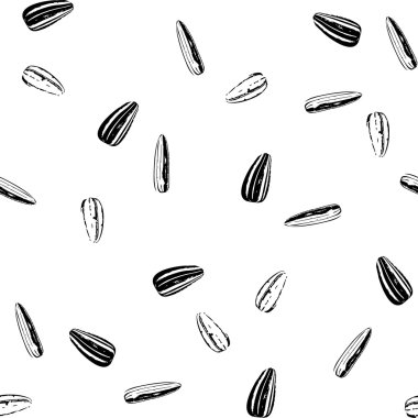 Sorunsuz Ayçiçeği tohumları arka plan