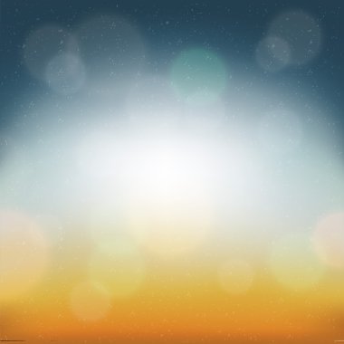 Yaz soyut bokeh arka plan