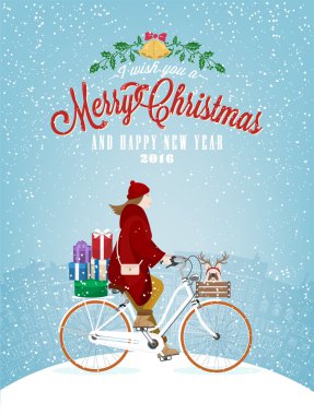 Noel tipografik arka plan