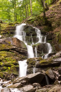 Şelale sivri. Ukrayna.