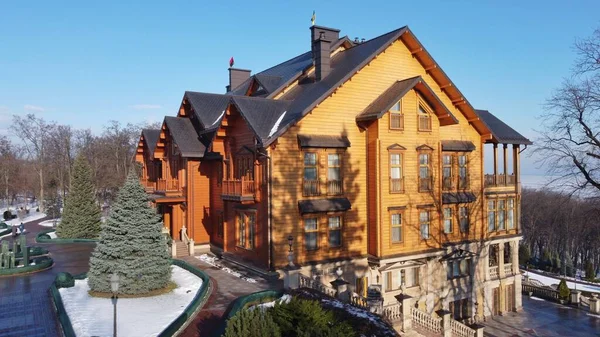 Зимова Резиденція Межигір — стокове фото