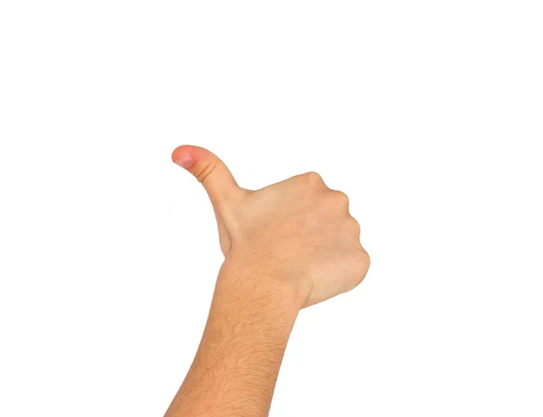 OK sign hand — Stock Photo, Image