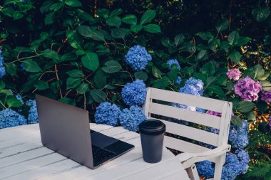 Bahçe konsepti üzerinde çalışıyorum. Uzak çalışma.