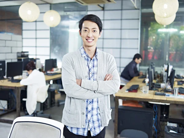 Portrait of a young asian entrepreneur — Stock Photo, Image