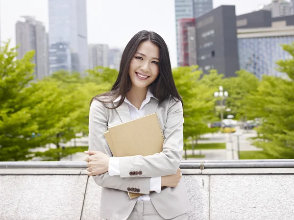 Asian office lady — Stock Photo, Image