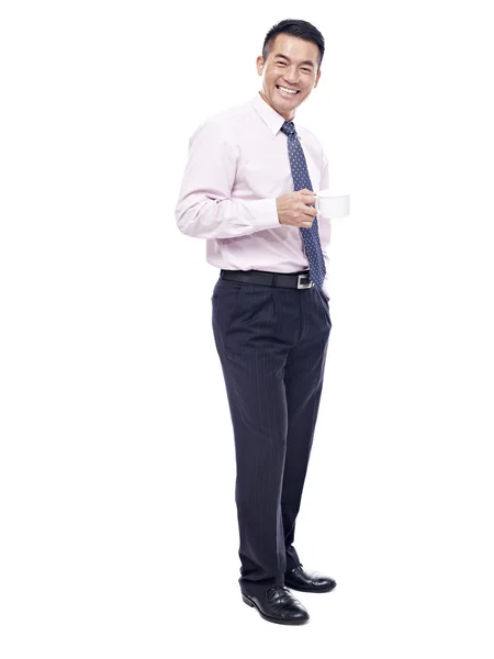 Studioporträt eines asiatischen Geschäftsmannes — Stockfoto