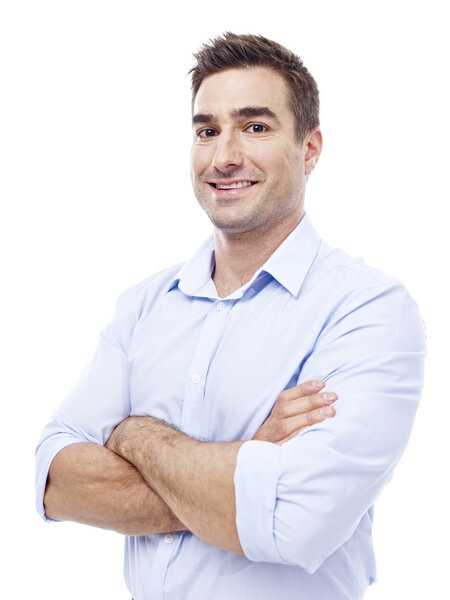 portrait of a caucasian businessman