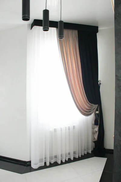 部屋のカーテン — ストック写真