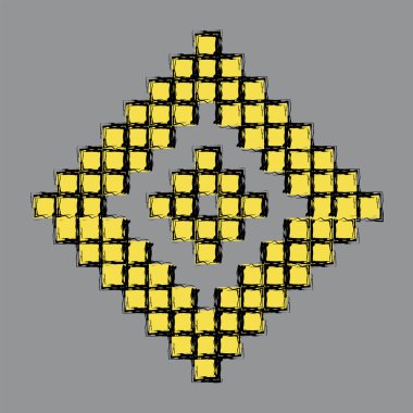 Şekillerle kusursuz desen