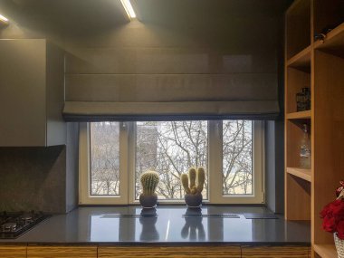 Romalı körlerle dolu bir mutfak.