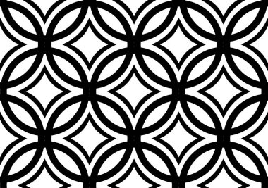 Siyah ve beyaz kusursuz desen