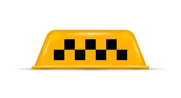 Taksi tabelası. Vektör illüstrasyonu — Stok Vektör