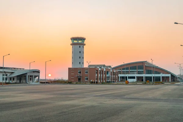Lotnisko Buddy Gautam Bhairahawa Nepal Przewiduje Się Międzynarodowy Terminal Będzie — Zdjęcie stockowe