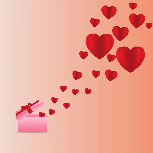 portagioie a forma di cuore. una scatola per regali romantici dai colori  delicati. stile cartone animato. 2297970 Arte vettoriale a Vecteezy