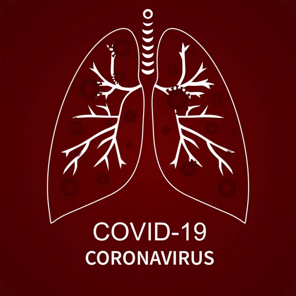 Wuhan Concepto 2019 Coronavirus Ncov Chinese Virus Template Background Banner — Vector de stock