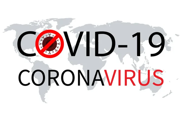 Stop Covid Vector Ilustración Concepto Coronavirus Covid Distancia Social — Vector de stock