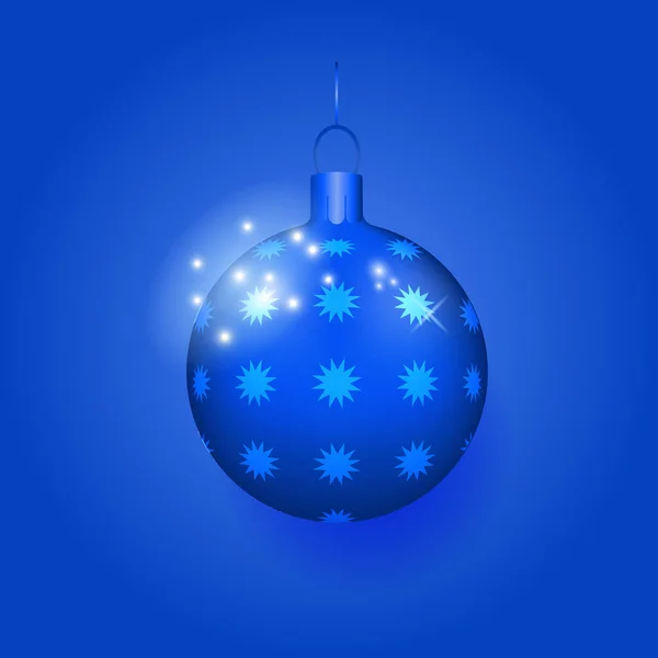 Bolas Azules Navidad Ilustración Vectorial Decoraciones Realistas Ilustraciones De Stock Sin Royalties Gratis