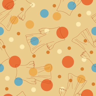 Doodle Beach şemsiyesi ve sörf tahtası deseni. Vektör illüstrasyon etiketi, simge, tasarım ögesi