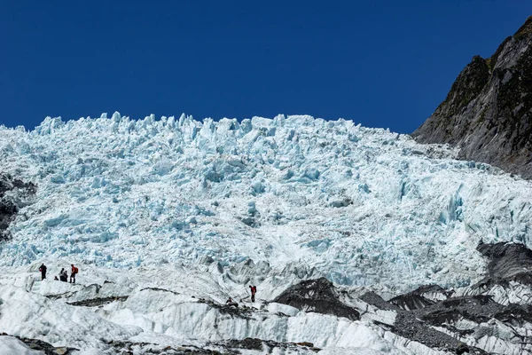 Szenische Landschaft am Franz-Josef-Gletscher. Südliche Alpen, Westküste, Südinsel, Neuseeland. — Stockfoto