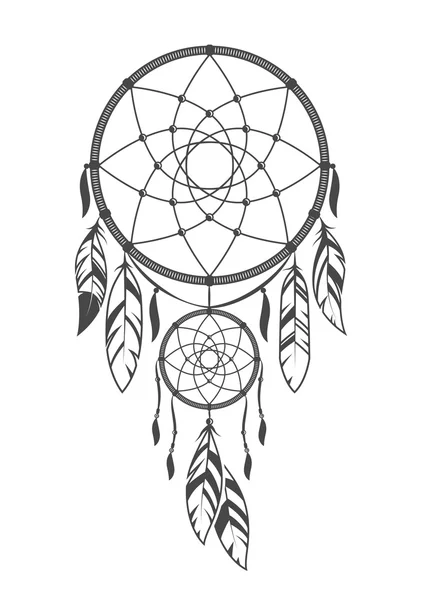 Dream catcher illustration — Stock vektor