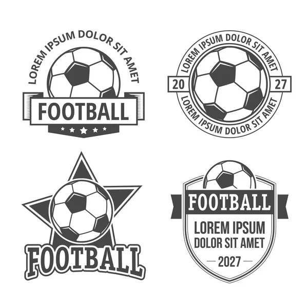 Futbol Amblemler kümesi