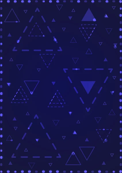 Abstrakt blå bakgrund — Stock vektor