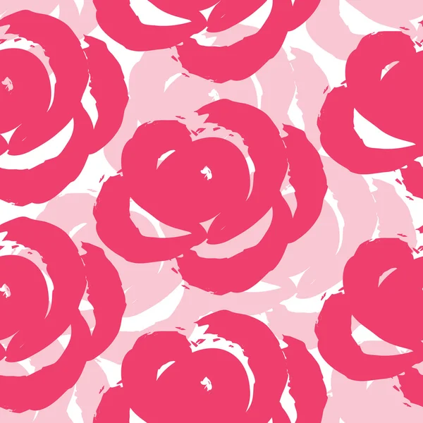 Fond transparent de roses — Image vectorielle