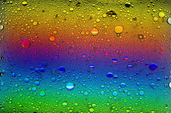 Абстрактные Красочные Пузыри Замораживание Движения Цветных Частиц Пыли Всплеск Фоновое — стоковое фото