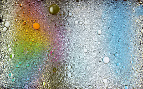 Abstract Colorful Bubbles Freeze Motion Color Dust Particles Splash Background — Stock Photo, Image