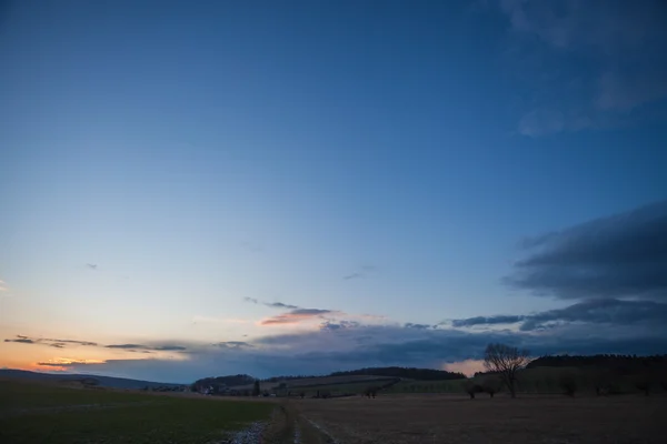 Krajina na jaře — Stock fotografie