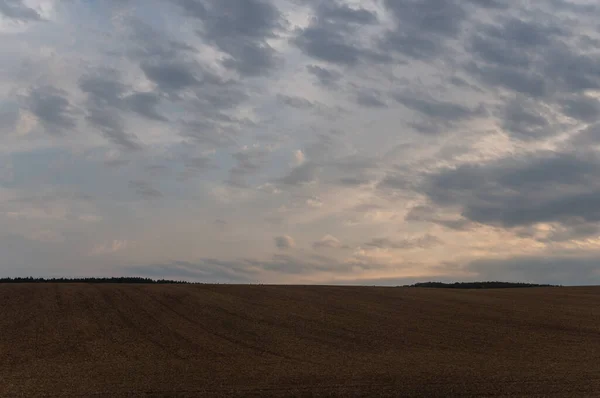 Paysage Aux Couleurs Automnales Colorées — Photo