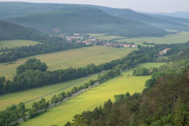 Yaz zamanı manzara.