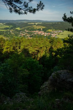 Yaz zamanı manzara.