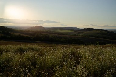 Yaz zamanı manzara.