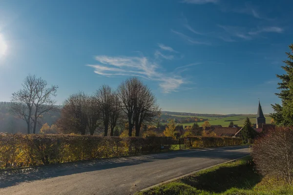 Herfst landschapsmening — Stockfoto