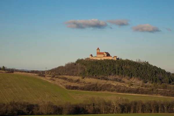 Wachsenburg, jeden ze tří zápasů — Stock fotografie