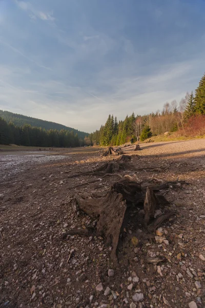 Presa sin agua — Foto de Stock