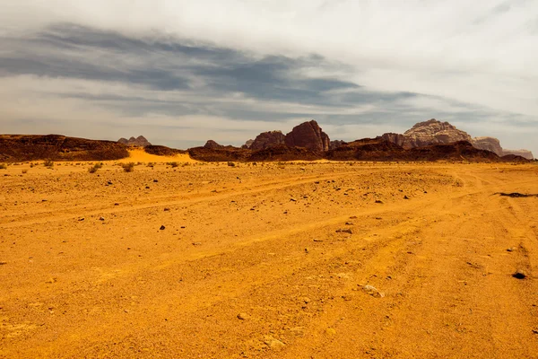 Wadi rum desert  landscape — Stock Photo, Image