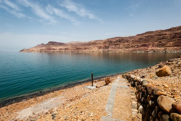 Landscape view of the Dead Sea — Stock Photo, Image