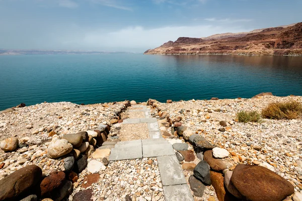 Landscape view of the Dead Sea — Stock Photo, Image