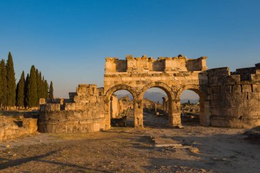 Hierapolis antik kent kalıntıları, Pamukkale, Türkiye
