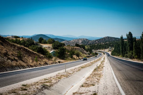 Road Pamukkale Denizli Turkey — Stock Photo, Image