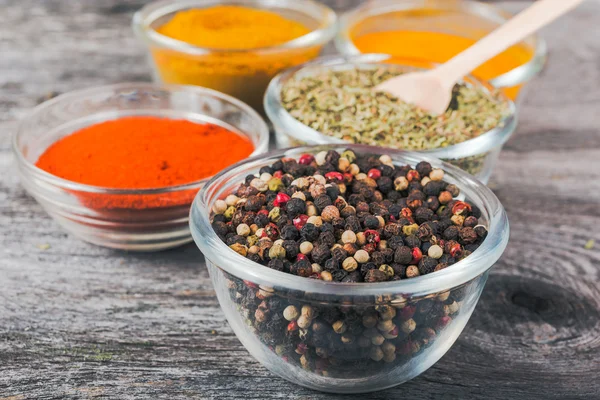 Close up cooking ingredients, spices, herds — Stock Photo, Image